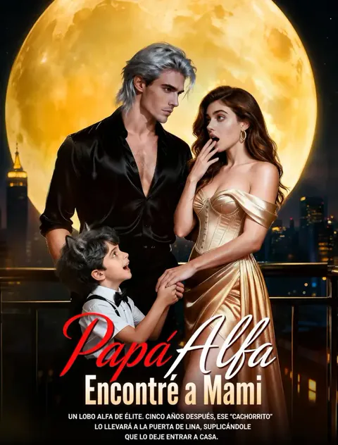 Póster de Papá Alfa, encontré a mamá