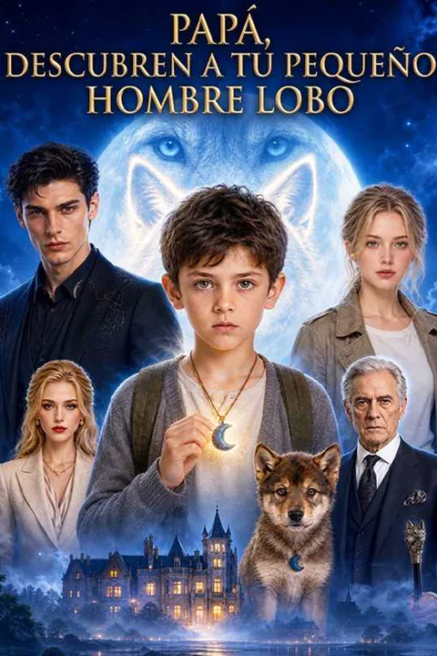 Póster de Papá, descubren a tu pequeño hombre lobo