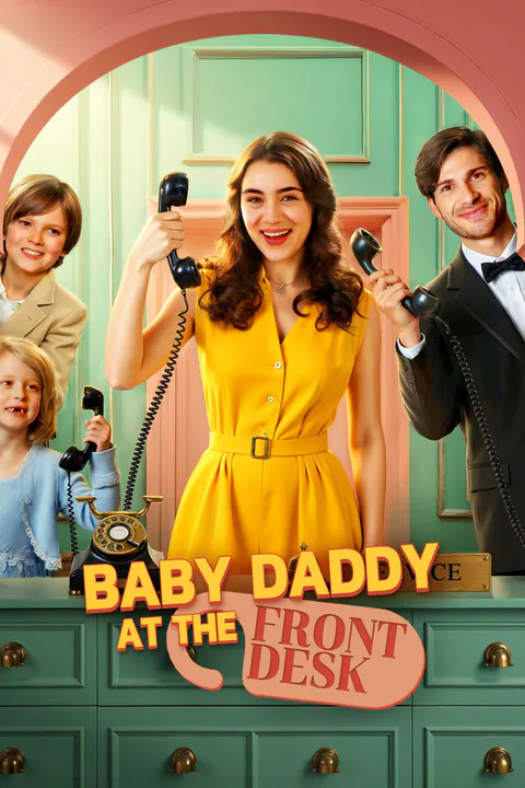Affiche de Papa du bébé à la réception