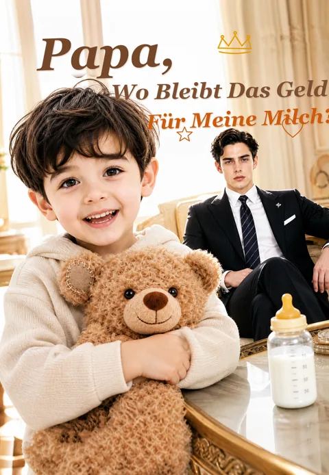 Poster von Papa, wo bleibt das Geld für meine Milch?