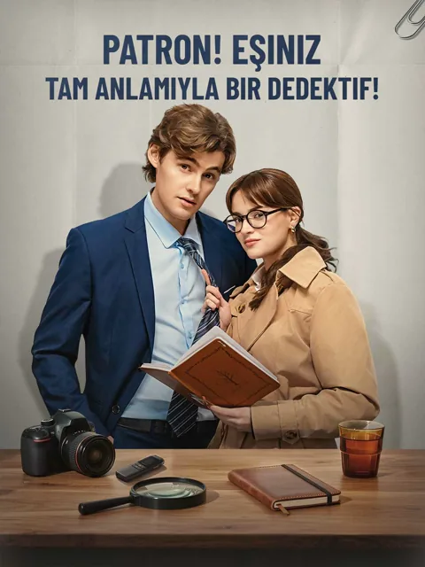 Patron! Eşiniz Tam Anlamıyla Bir Dedektif! afişi