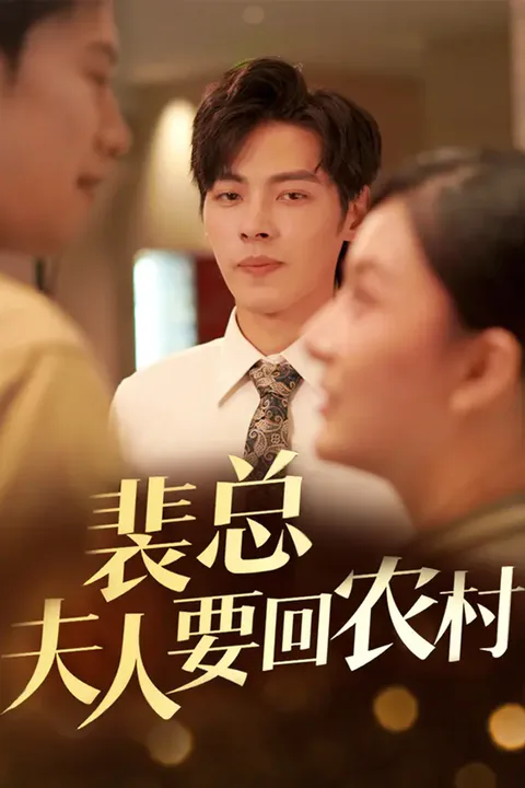 《裴总夫人要回农村》海报