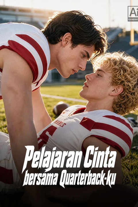 Poster Pelajaran Cinta bersama Quarterback-ku