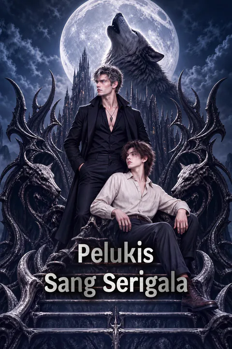 Poster Pelukis Sang Serigala