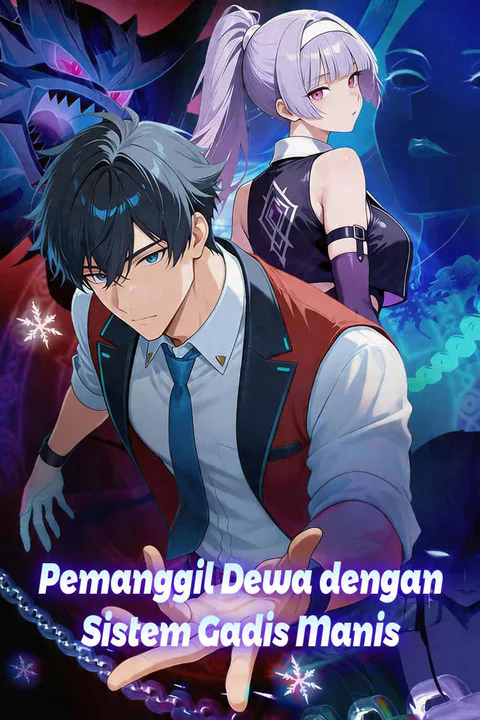 Poster Pemanggil Dewa dengan Sistem Gadis Manis