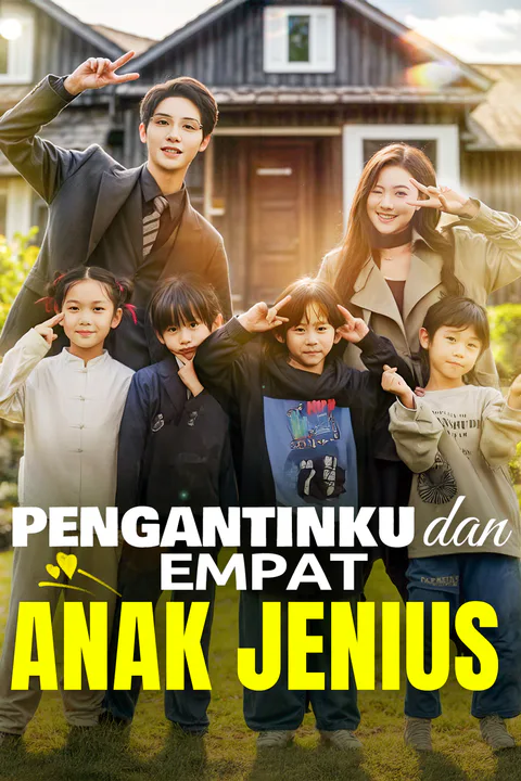 Poster Pengantinku dan Empat Anak Jenius