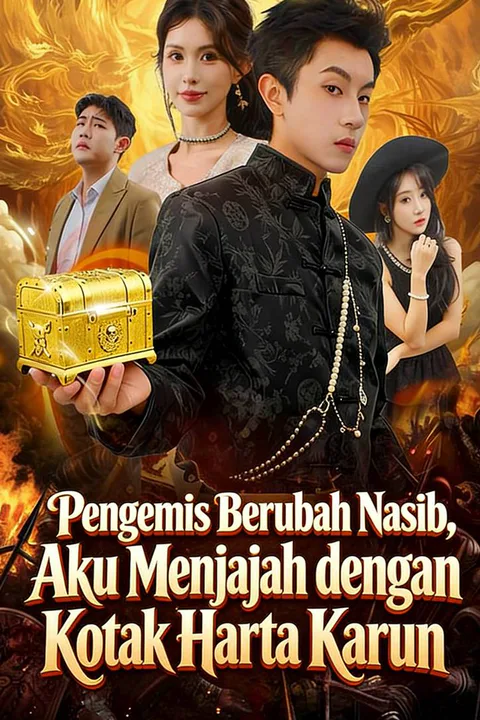 Poster Pengemis Berubah Nasib, Aku Menjajah dengan Kotak Harta Karun