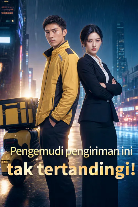 Poster Pengemudi pengiriman ini tak tertandingi!