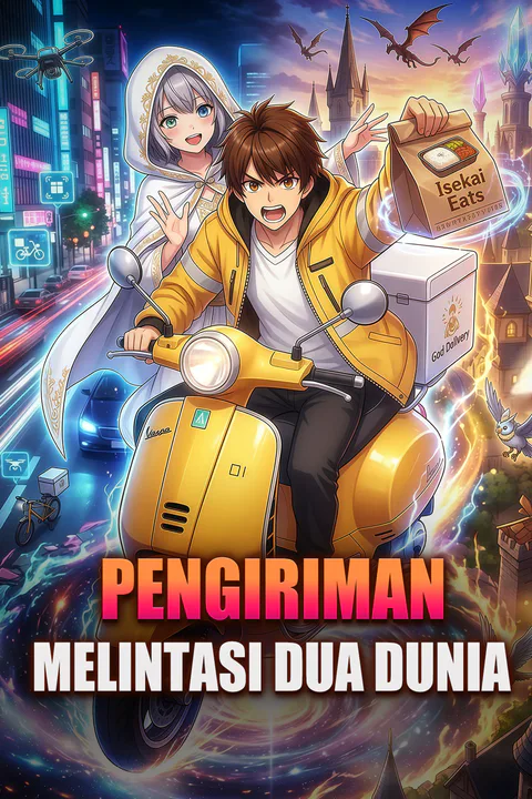 Poster Pengiriman Melintasi Dua Dunia