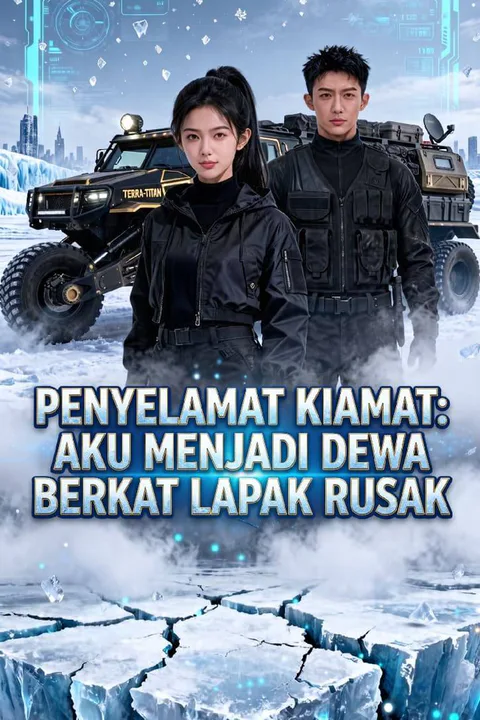 Poster Penyelamat Kiamat: Aku Menjadi Dewa Berkat Lapak Rusak