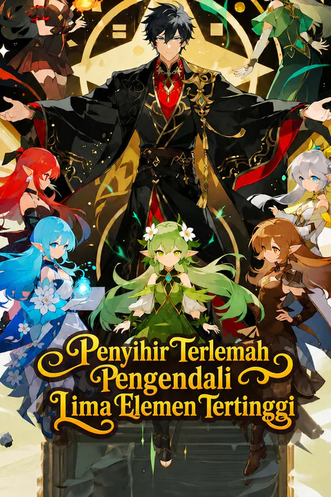 Poster Penyihir Terlemah Pengendali Lima Elemen Tertinggi