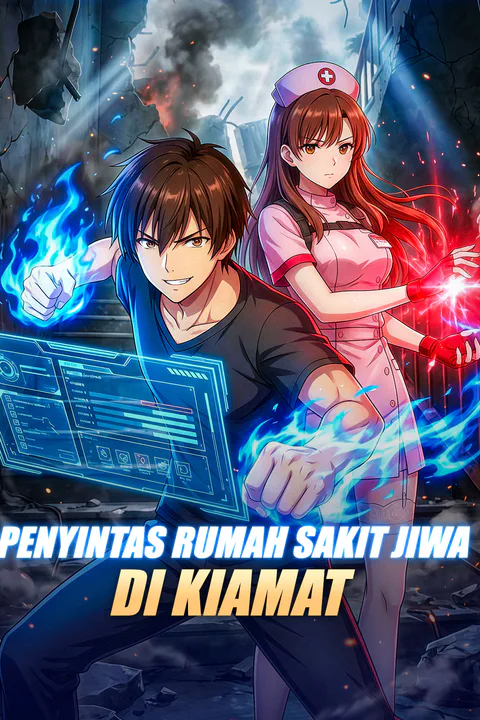 Poster Penyintas Rumah Sakit Jiwa di Kiamat