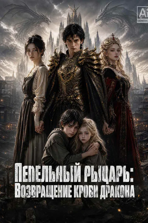 Постер «Пепельный рыцарь: Возвращение крови дракона»