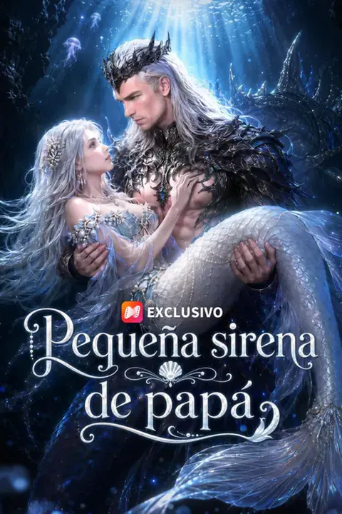 Póster de (Doblado) Pequeña sirena de papá