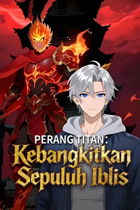 Poster Perang Titan: Kebangkitkan Sepuluh Iblis