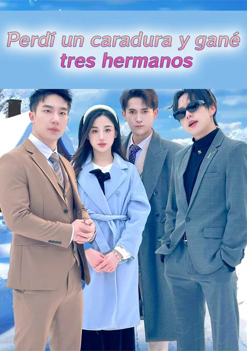 Póster de Perdí un caradura y gané tres hermanos