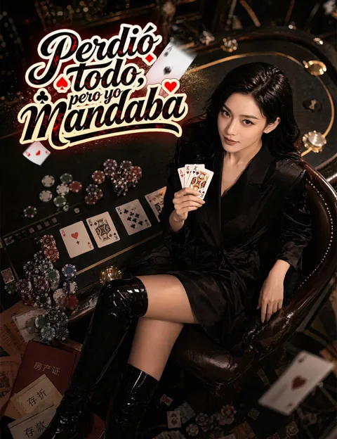 Póster de Perdió todo, pero yo mandaba
