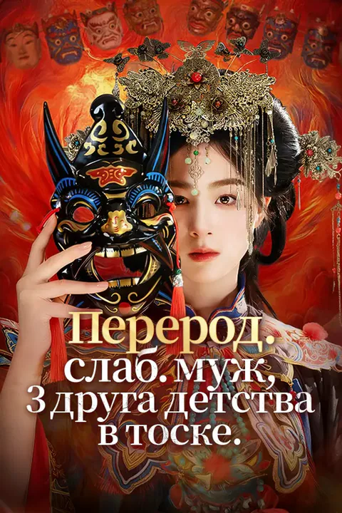 Постер «Перерод. слаб. муж, 3 друга детства в тоске.»