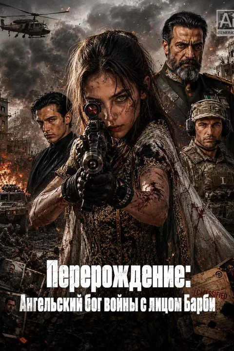 Постер «Перерождение: Ангельский бог войны с лицом Барби»