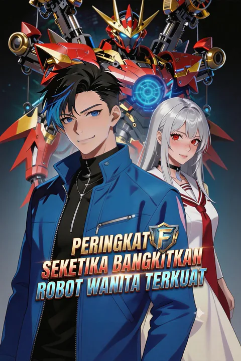 Poster Peringkat F Seketika Bangkitkan Robot Wanita Terkuat