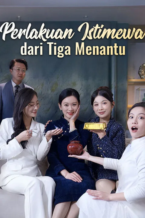 Poster Perlakuan Istimewa dari Tiga Menantu