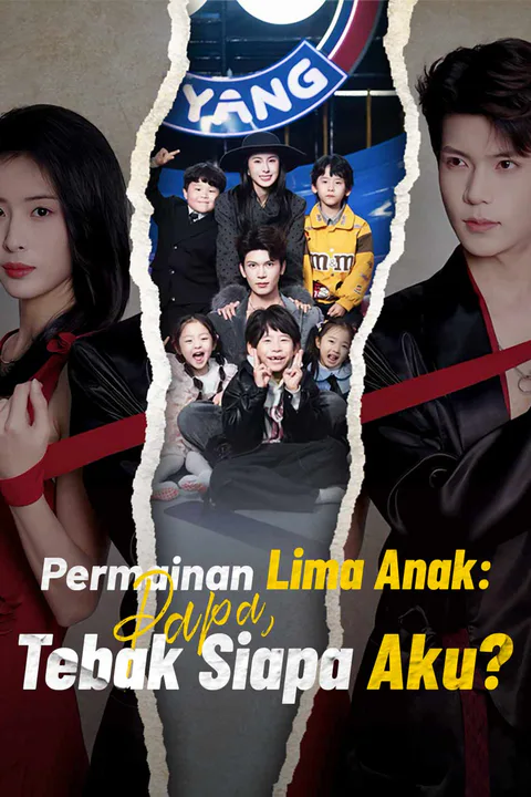 Poster Permainan Lima Anak: Papa, Tebak Siapa Aku?