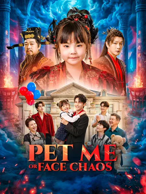 Pet Me or Face Chaos poster