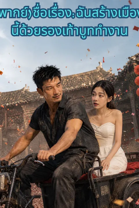 โปสเตอร์ ฉันสร้างเมืองนี้ด้วยรองเท้าบูททำงาน