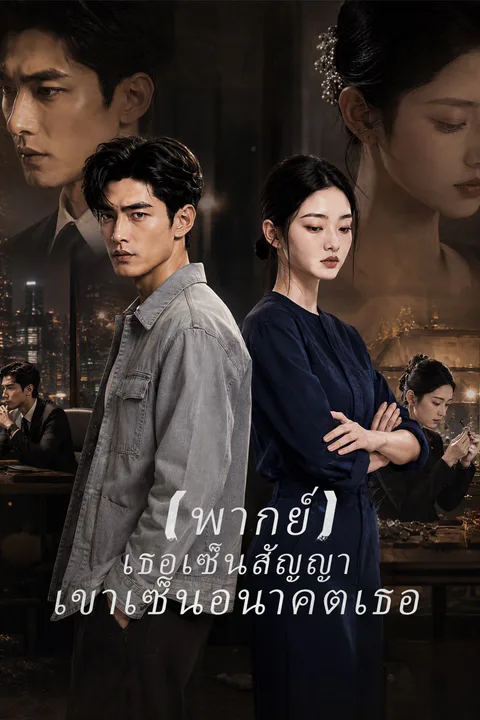 โปสเตอร์ เธอเซ็นสัญญา เขาเซ็นอนาคตเธอ
