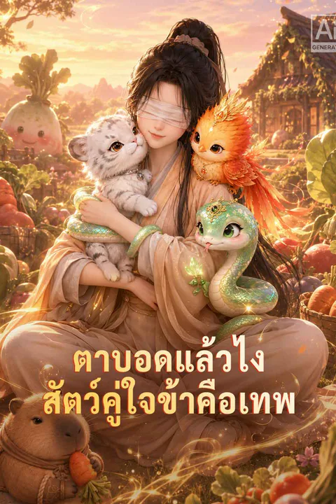 โปสเตอร์ ตาบอดแล้วไง สัตว์คู่ใจข้าคือเทพ (พากย์เสียง)