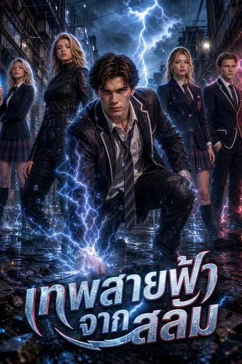 โปสเตอร์ เทพสายฟ้าจากสลัม
