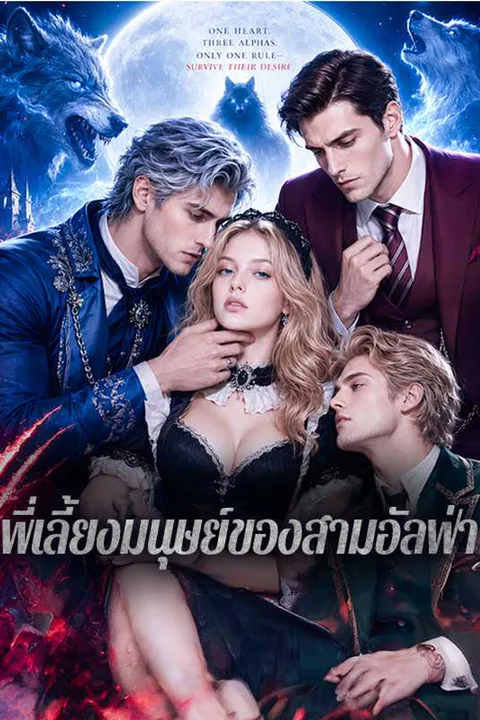 โปสเตอร์ พี่เลี้ยงมนุษย์ของสามอัลฟ่า