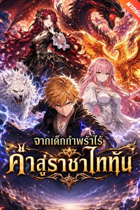 โปสเตอร์ จากเด็กกำพร้าไร้ค่าสู่ราชาไททัน