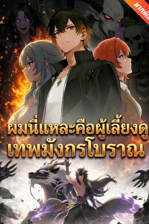 โปสเตอร์ ผมนี่แหละคือผู้เลี้ยงดูเทพมังกรโบราณ