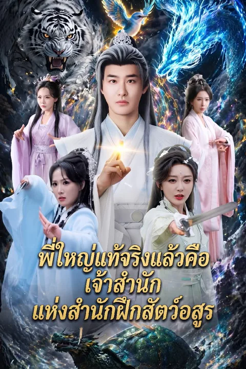 โปสเตอร์ พี่ใหญ่แท้จริงแล้วคือเจ้าสำนักแห่งสำนักฝึกสัตว์อสูร