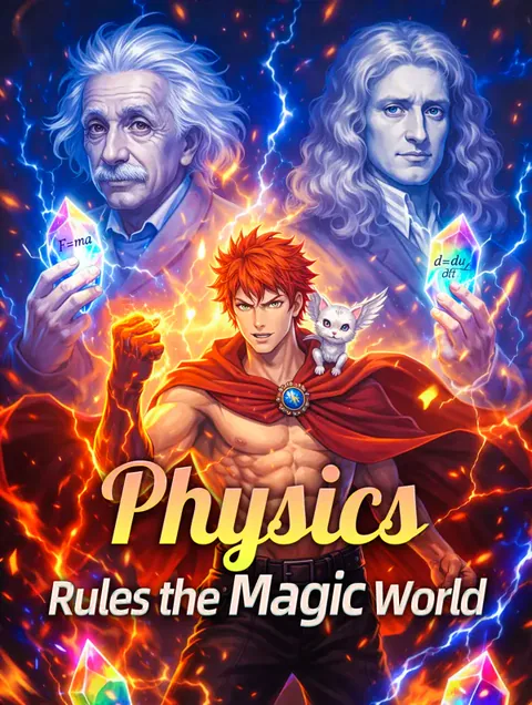 Physics Rules the Magic World poster
