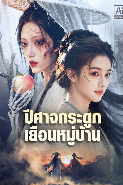 โปสเตอร์ ปีศาจกระดูกเยือนหมู่บ้าน