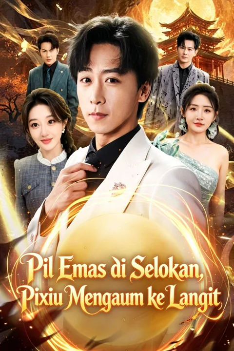 Poster Pil Emas di Selokan, Pixiu Mengaum ke Langit