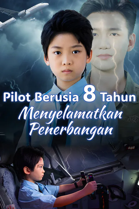 Poster Pilot Berusia 8 Tahun Menyelamatkan Penerbangan-1