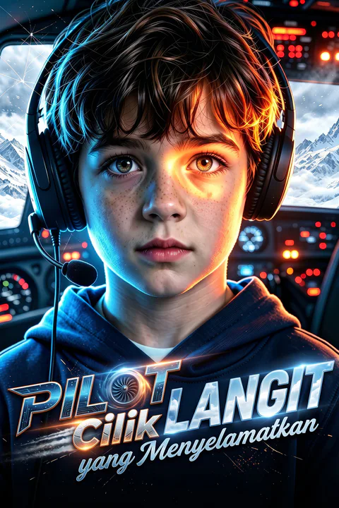 Poster Pilot Cilik yang Menyelamatkan Langit