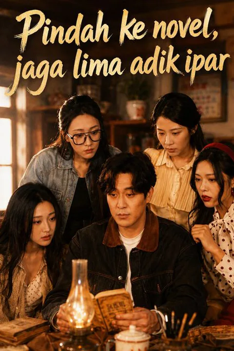 Pindah ke novel, jaga lima adik ipar afişi