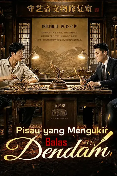 Poster Pisau yang Mengukir Balas Dendam