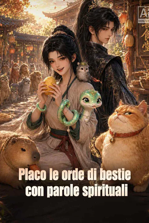 Locandina di Placo le orde di bestie con parole spirituali