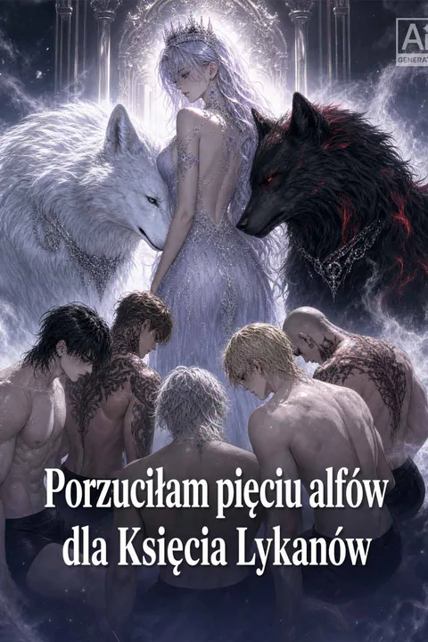Porzuciłam pięciu alfów dla Księcia Lykanów – plakat