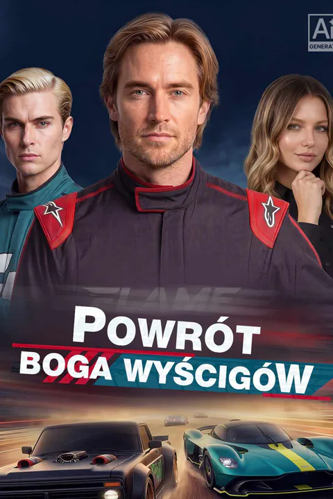 Powrót boga wyścigów – plakat