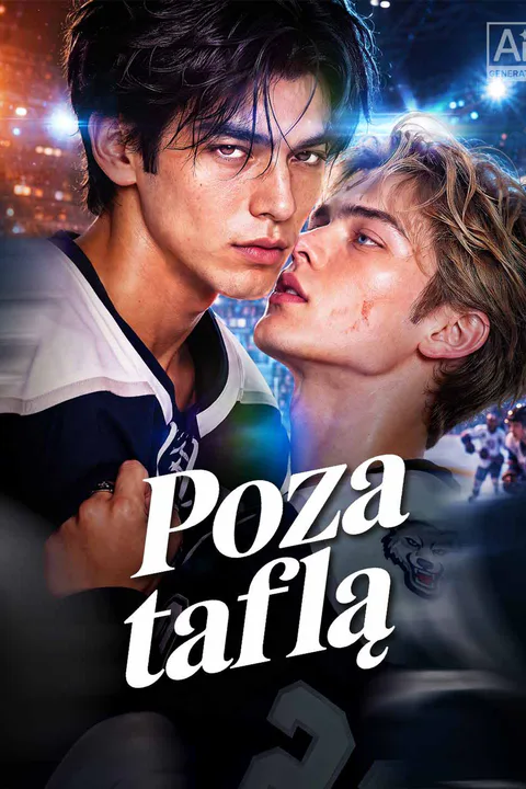 Poza taflą – plakat