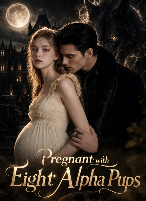 Pregnant with Eight Alpha Pups poster