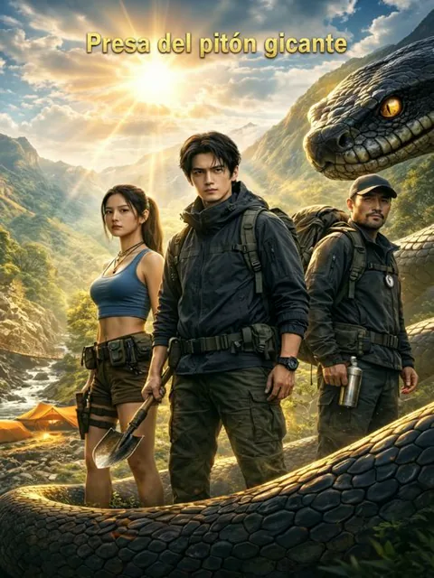 Póster de Presa del pitón gigante
