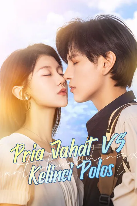 Poster Pria Jahat VS Kelinci Polos