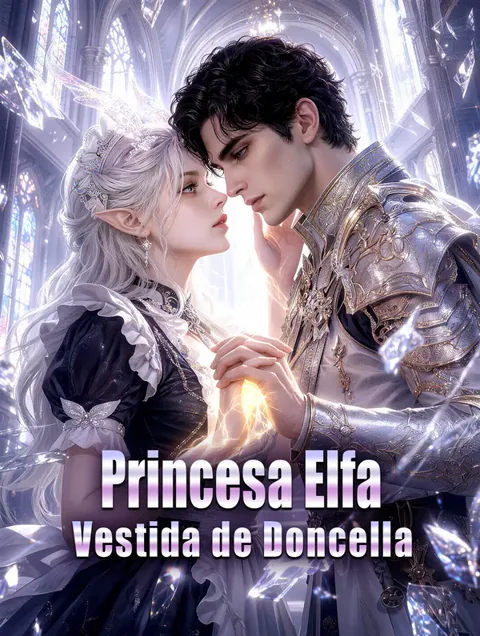 Póster de Princesa Elfa Vestida de Doncella